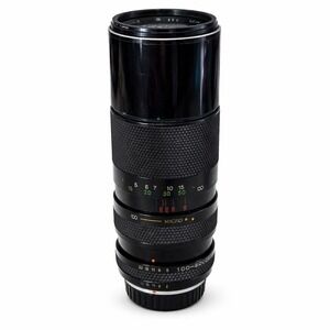 Soligor MC 100-300mm f/5 Macro Telephoto Zoom Lens Pentax K PK Manual Japan